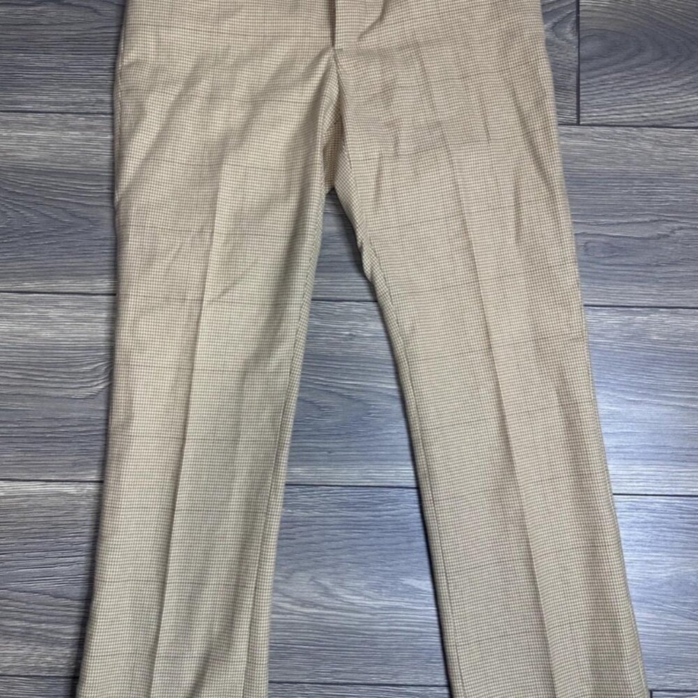 Lauren Ralph Lauren Women’s Adelle Brown Plaid Dress Pants Casual Size 4